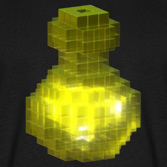 T-shirt Jaune Ensoleillé Bouteille de Potion Sorcière Gothique