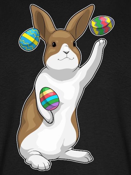 Hase Ostern Jonglieren