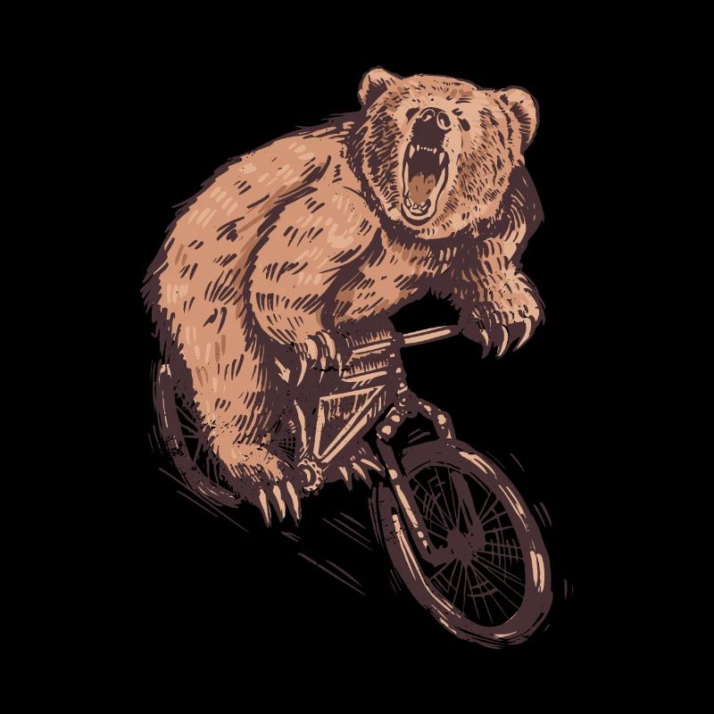 CYCLIST BEAR