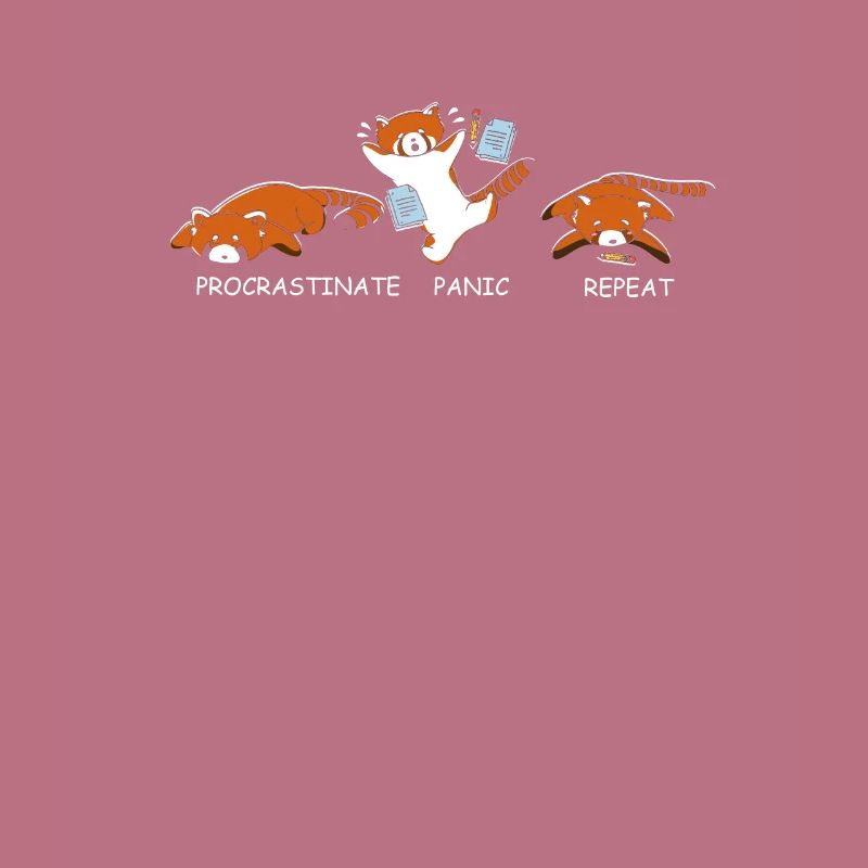 Procrastiner panic Repeat - attendre
