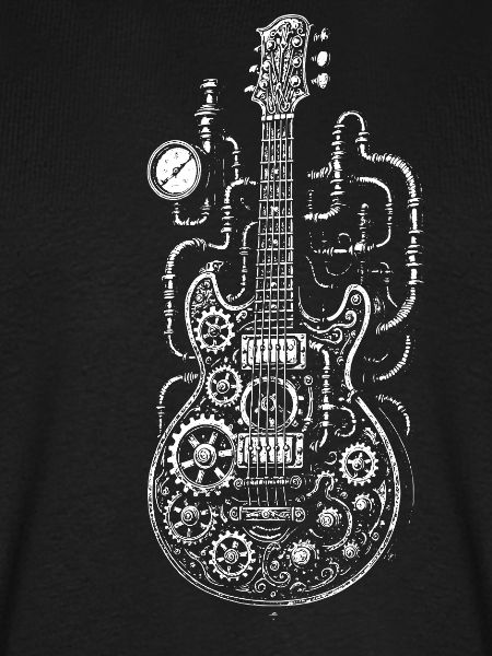Steampunk Industrial Steampunk Gitarre