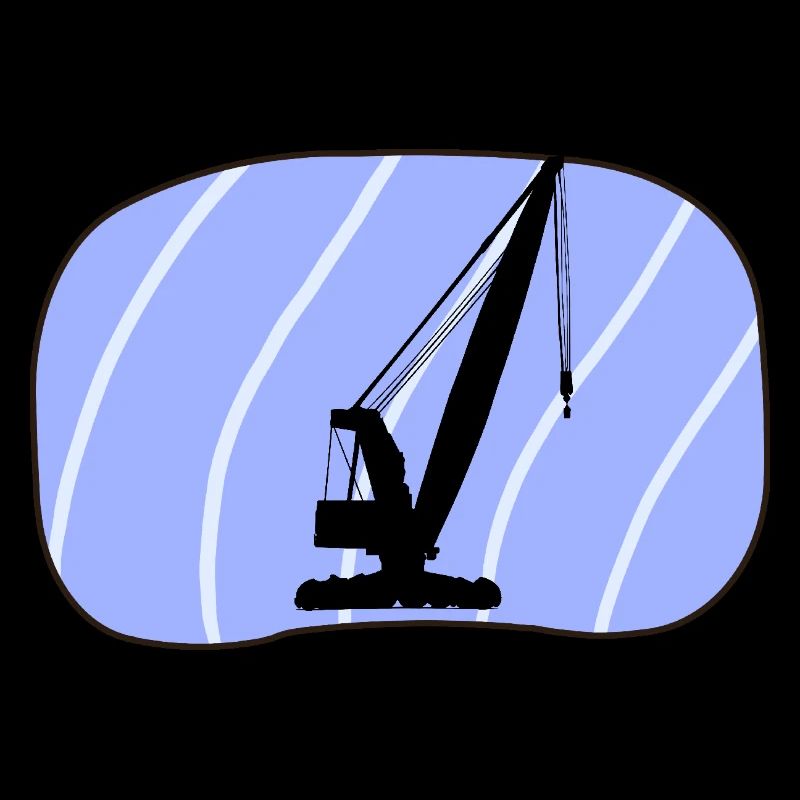 Construction site crane client