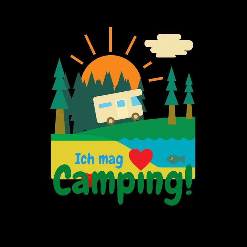 Ich mag Camping