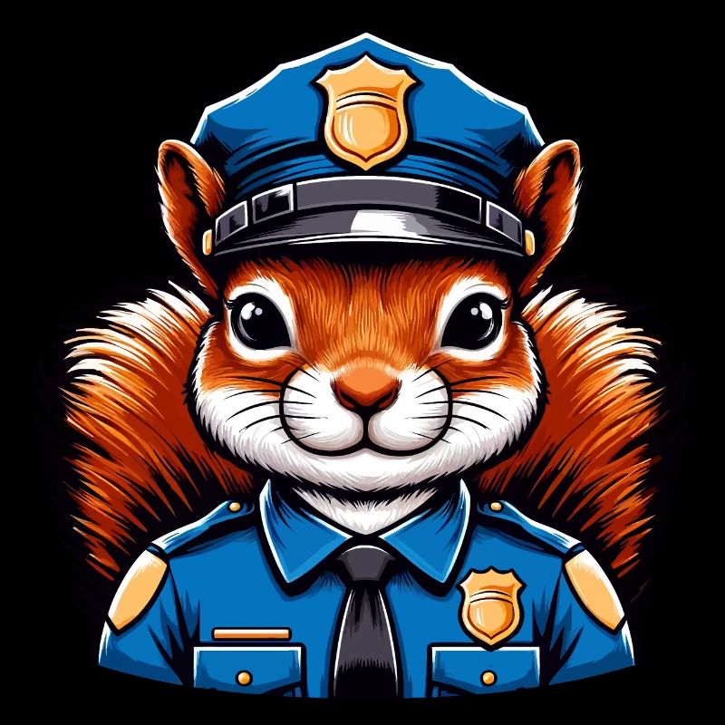 Officer Eichhörnchen