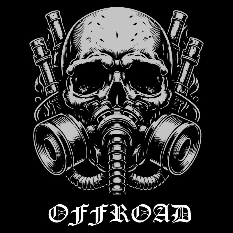offroad skull design