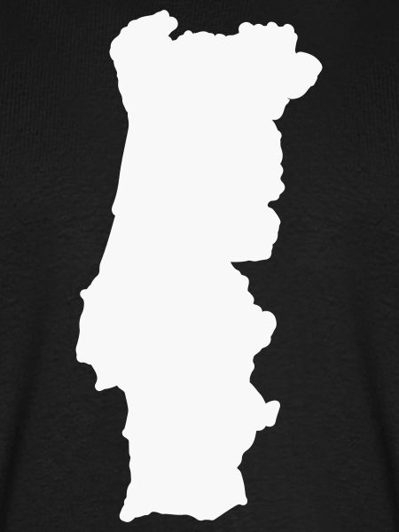 Geografische Kontur Silhouette