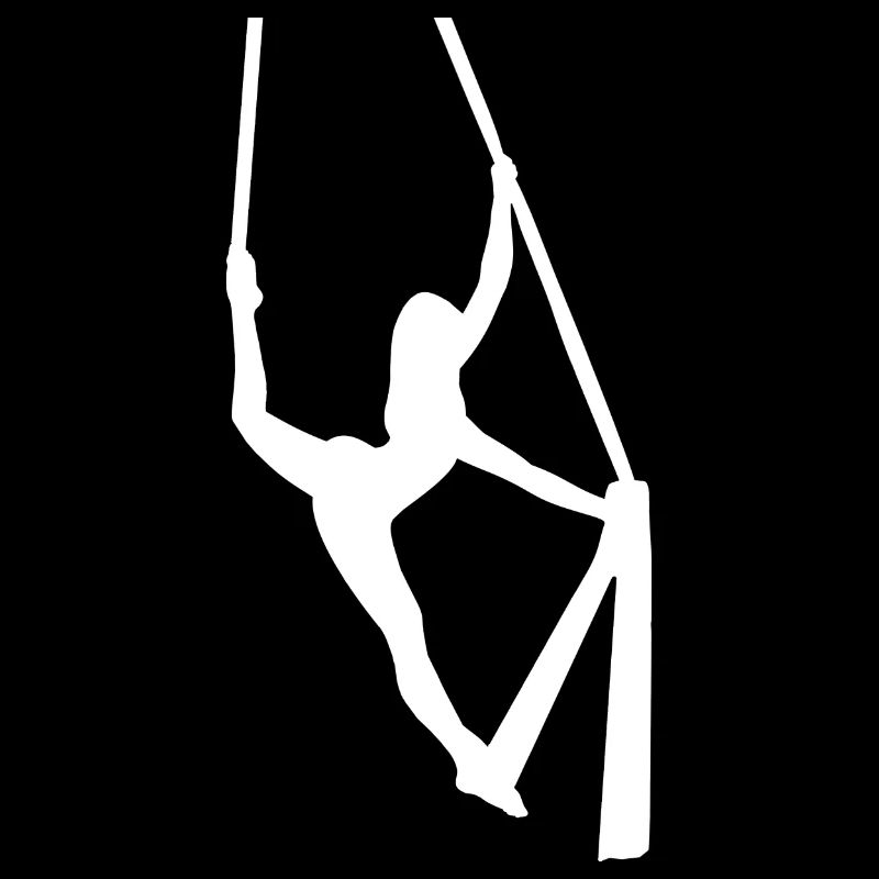 Stellar silhouette, white