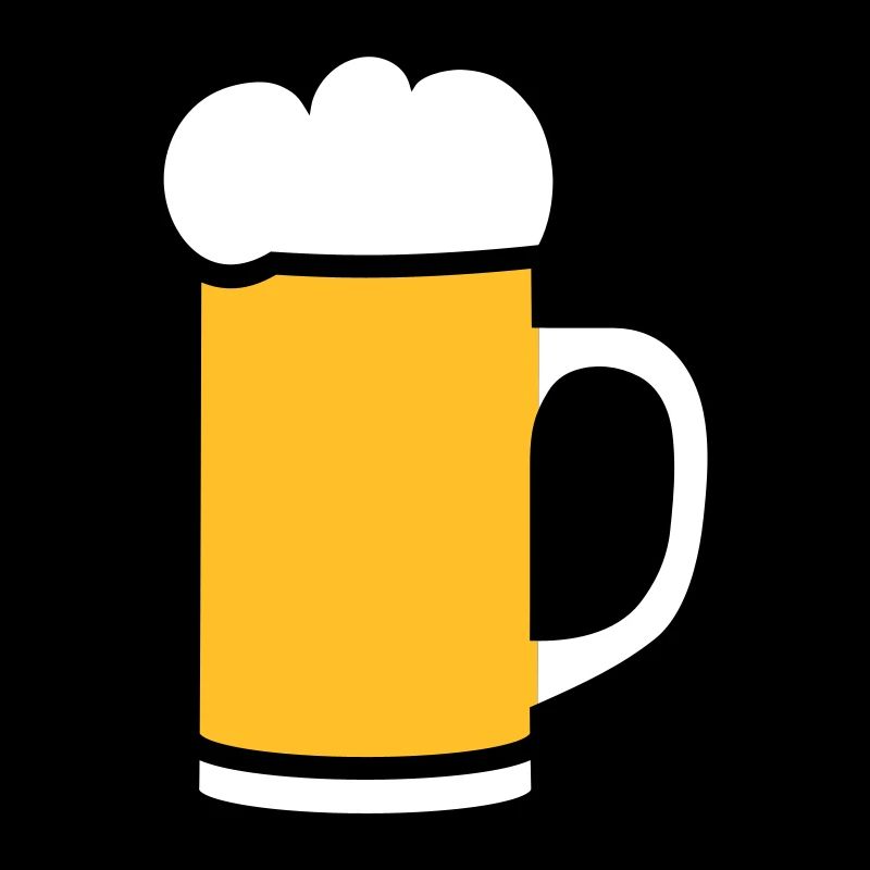 Chopes à bière, 3 couleur