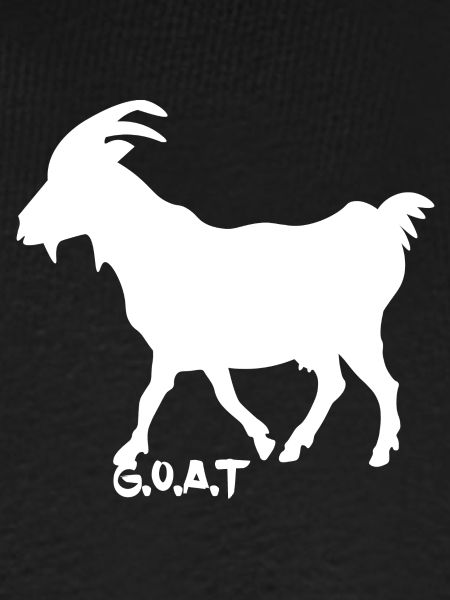 Ziege G.O.A.T.  weiß