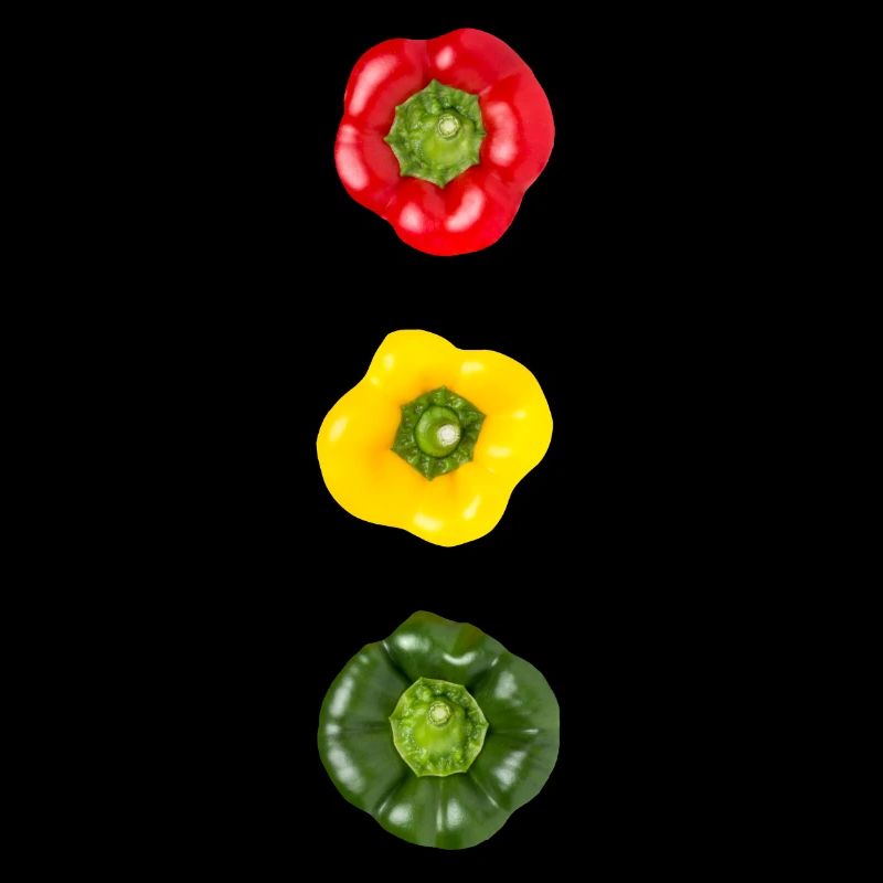 Poivrons de feux de circulation