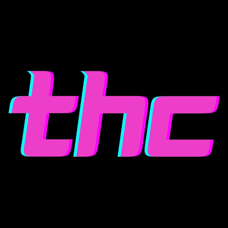 THC 420 Cannabis Weed Idée Cadeau Stoner Stoner