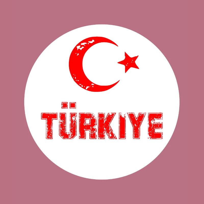 Türkiye symbole drapeau drapeau de dinde