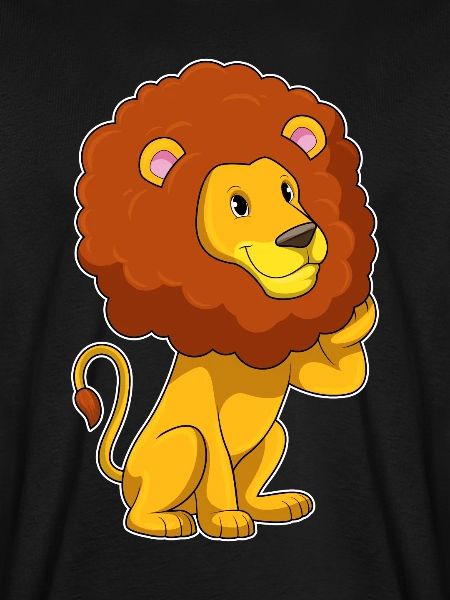 Löwe Afro Frisur