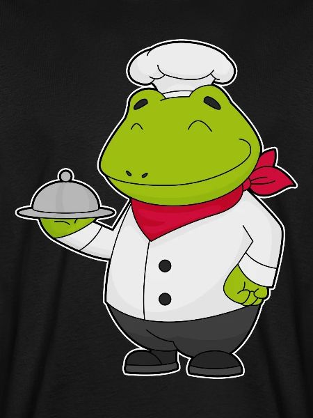 Frosch Koch Servierglocke Kochen