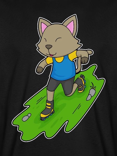 Katze Inline skating Inline skates