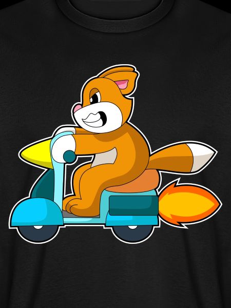 Katze Motorroller