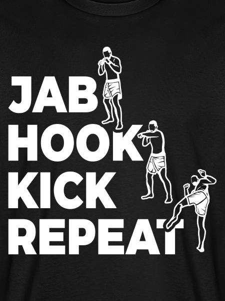 Jab Hook Kick Wiederholen