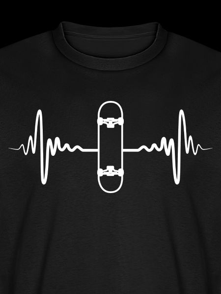 Skateboard Herzklopfen