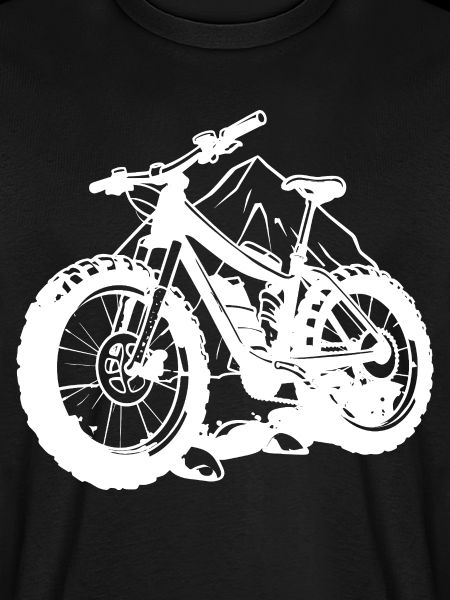 Lustiger Fahrradfahrer