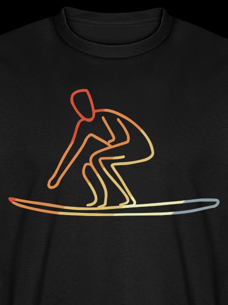 Surfen Retro Look