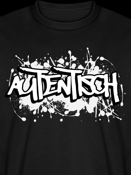 Autentisch Graffiti Schriftdesign