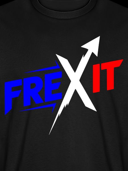 Frexit Blau Weiß Rot