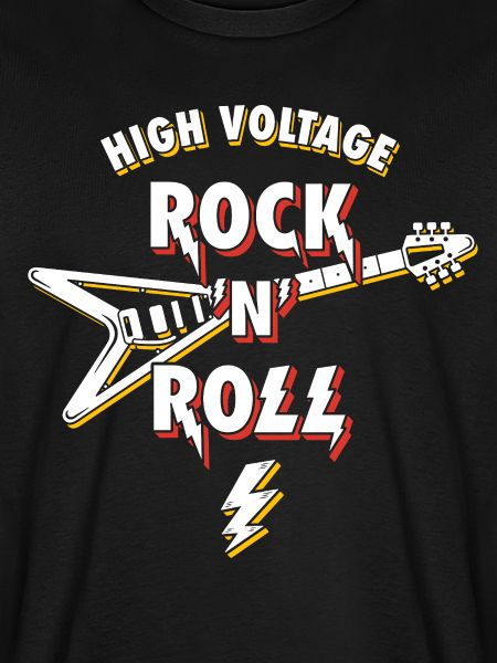 Hochspannungs-Rock'n'Roll-Gitarre