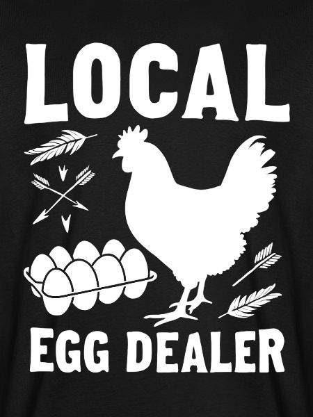 Lokal Eierdealer Illustration