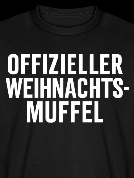 Offizieller Weihnachtsmuffel