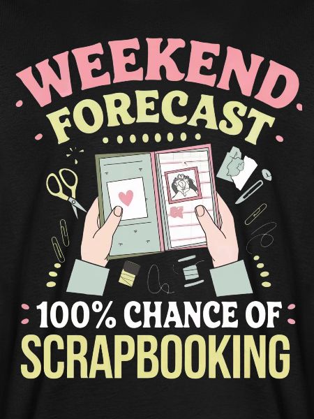 Wochenende Scrapbooking Vorhersage