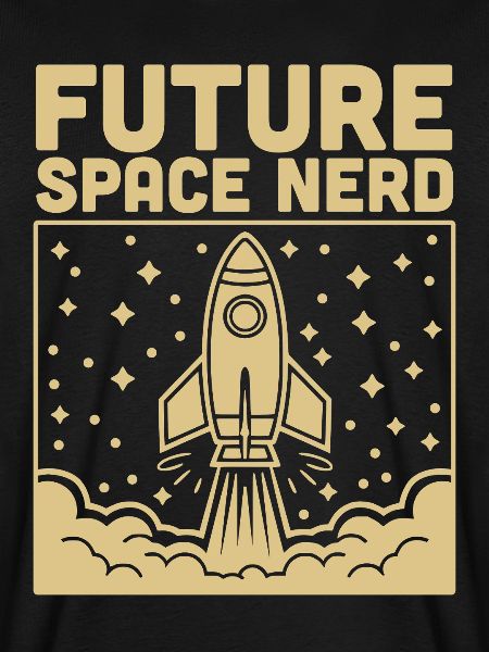 Future Space Nerd Weltraum Raketenstart