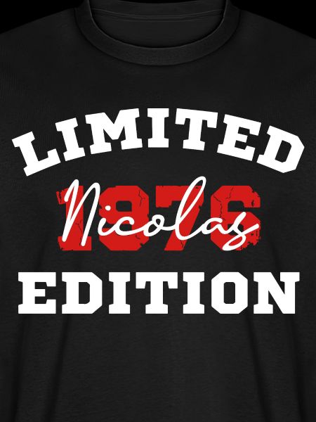 Limitierte Auflage Nicolas