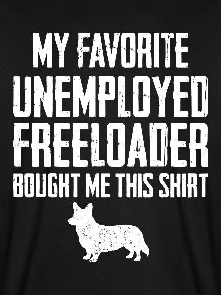 Lustiger Corgi-Schmarotzer