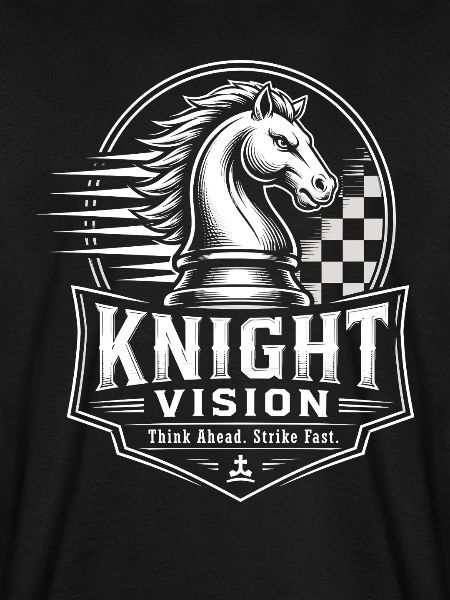 Knight Vision Schach Motiv