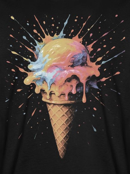 Mehrfarbiger Splash Ar Eiskegel