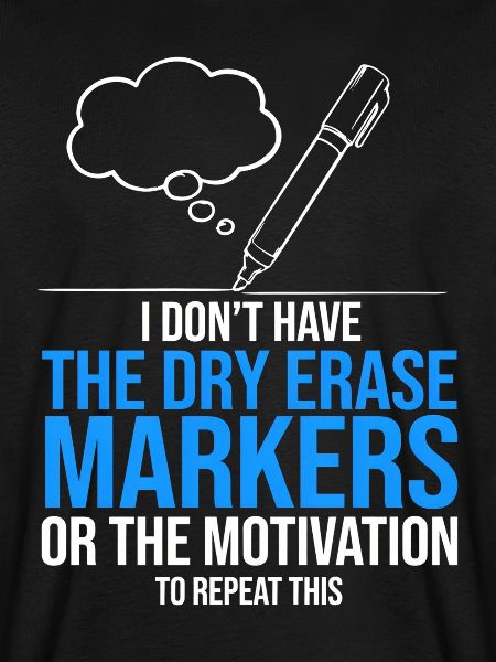 Motivation für Whiteboard-Marker