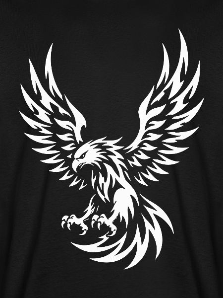 Adler Tribal Greifvogel Kunstwerk