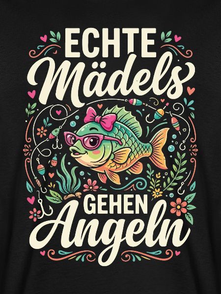 Echte Mädels Gehen Angeln