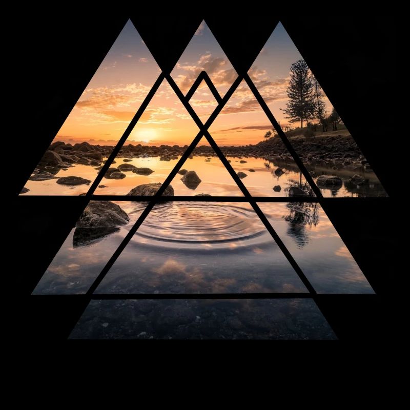 Abstrakter See
