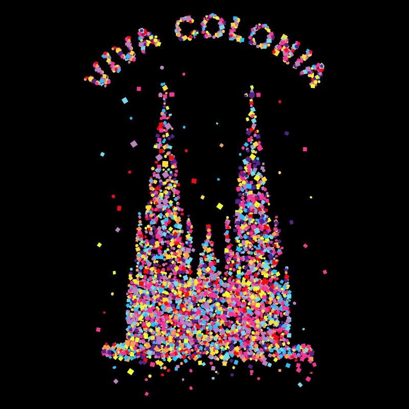 Viva Colonia, Kölner Dom, Konfetti, Facching
