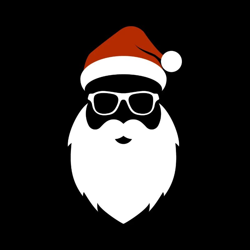 Bearded Santa Claus - Bärtiger Weihnachtsmann
