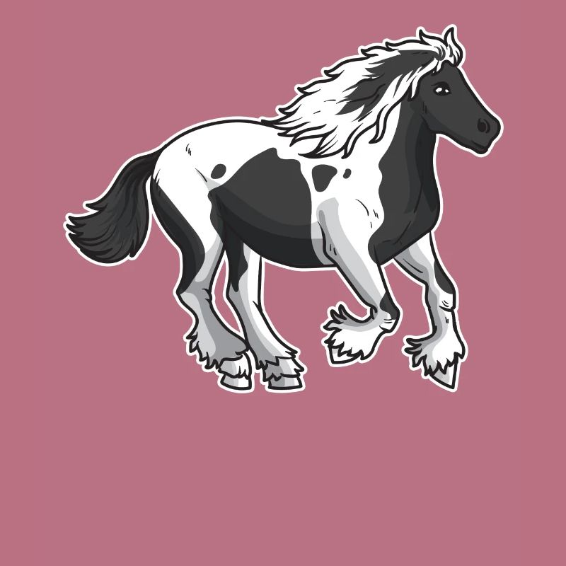 Irish Cob Pferd Geschenkidee