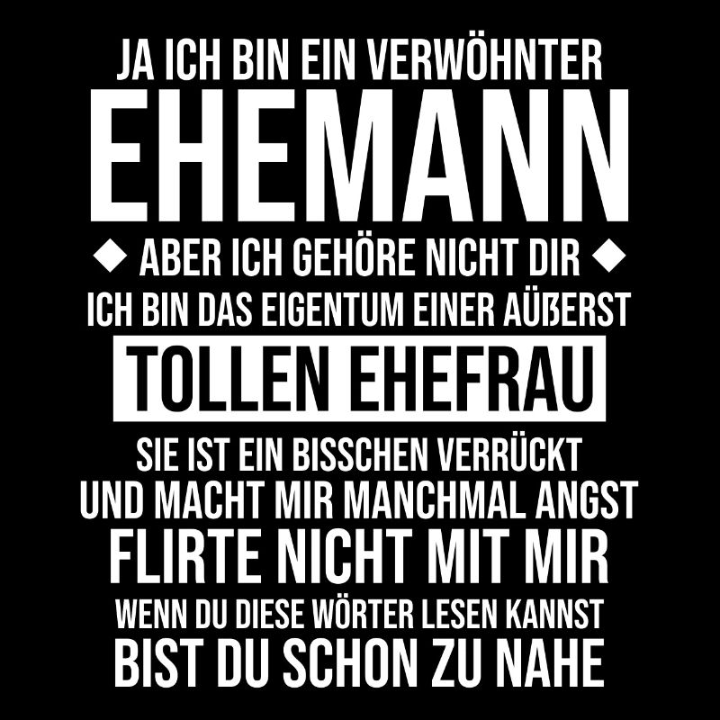 Verwöhnter Ehemann
