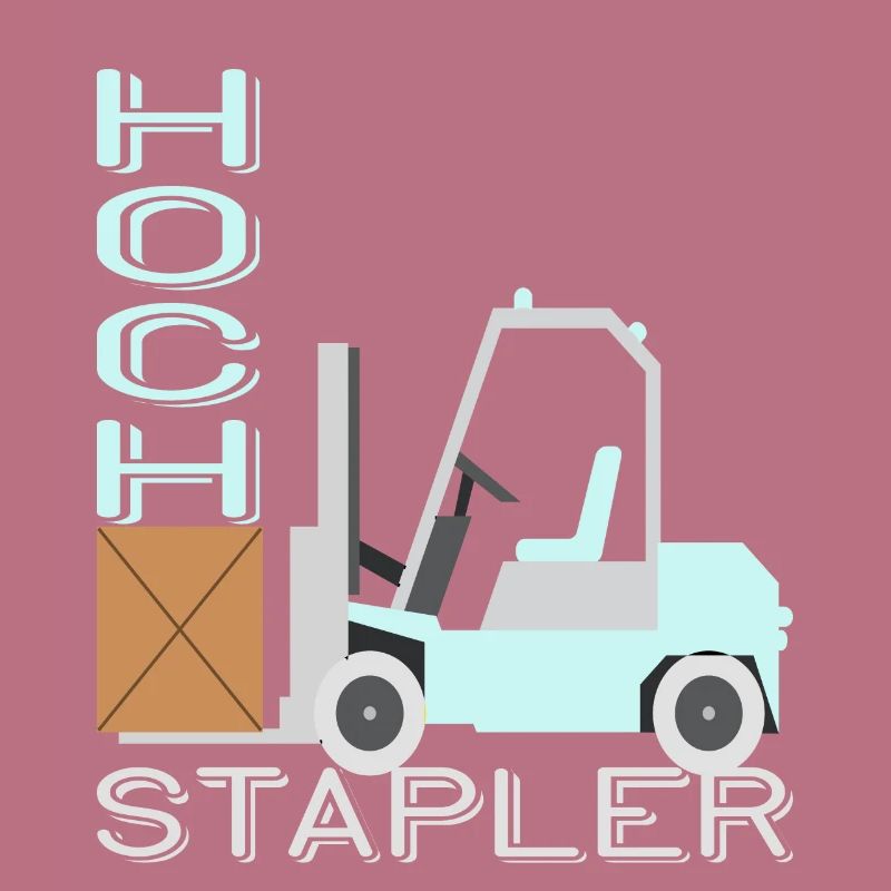 Hochstapler Staplerfahrer Gabelstaplerfahrer Lager