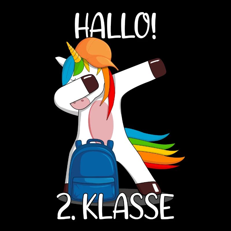 2. Klasse Zweitklässler Grundschule Einhorn