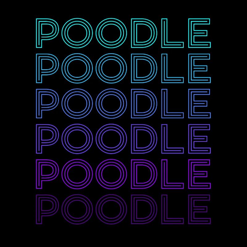 Poodle Retro