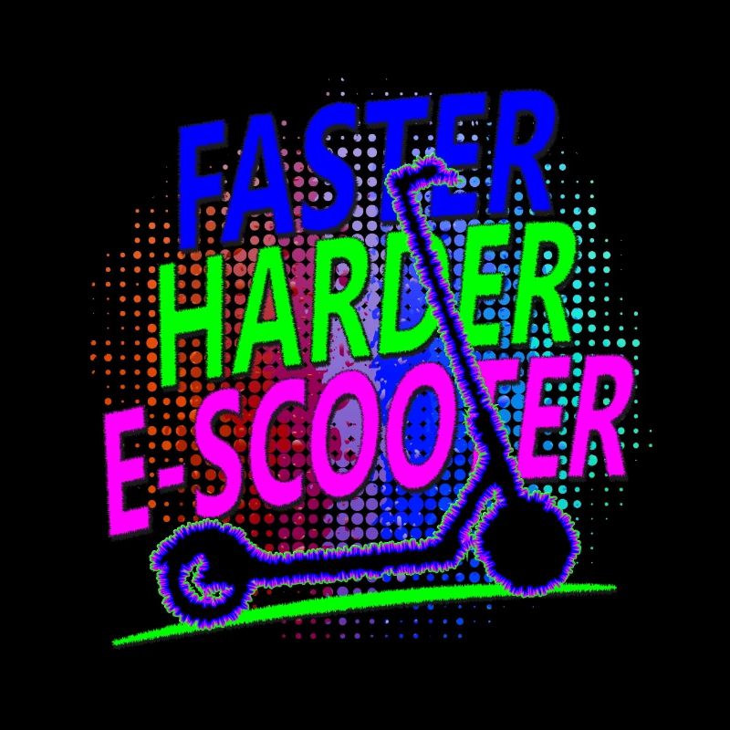 Faster Harder Escooter Elektroscooter E-Roller