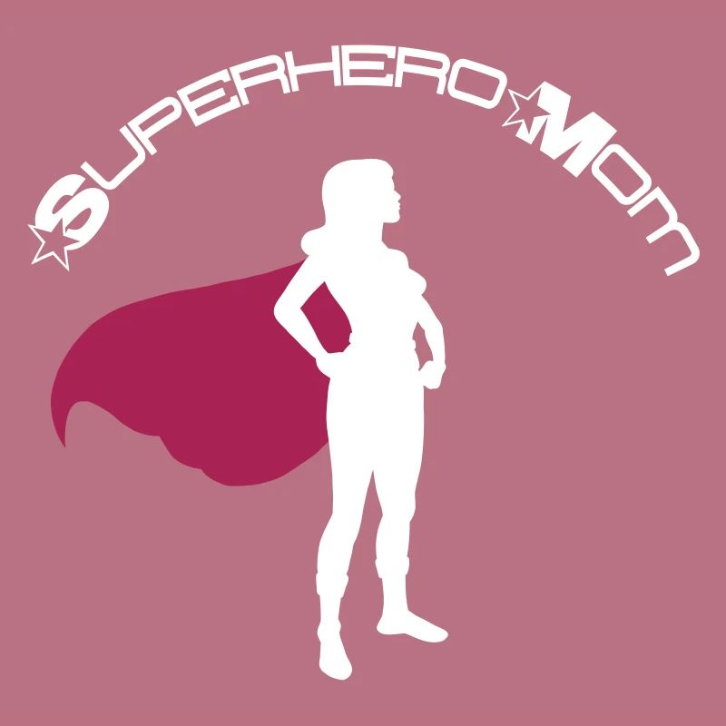 Superhero Held Superheldin Mama Muttertag Mutter