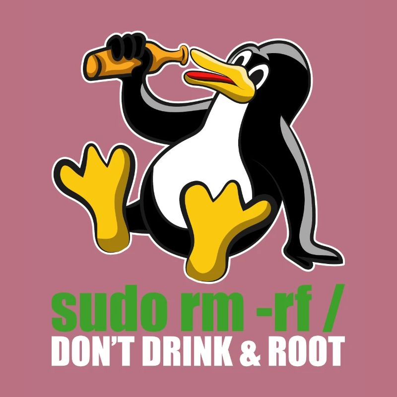 Sudo Rm Root Linux Tux Unix Insider programmer