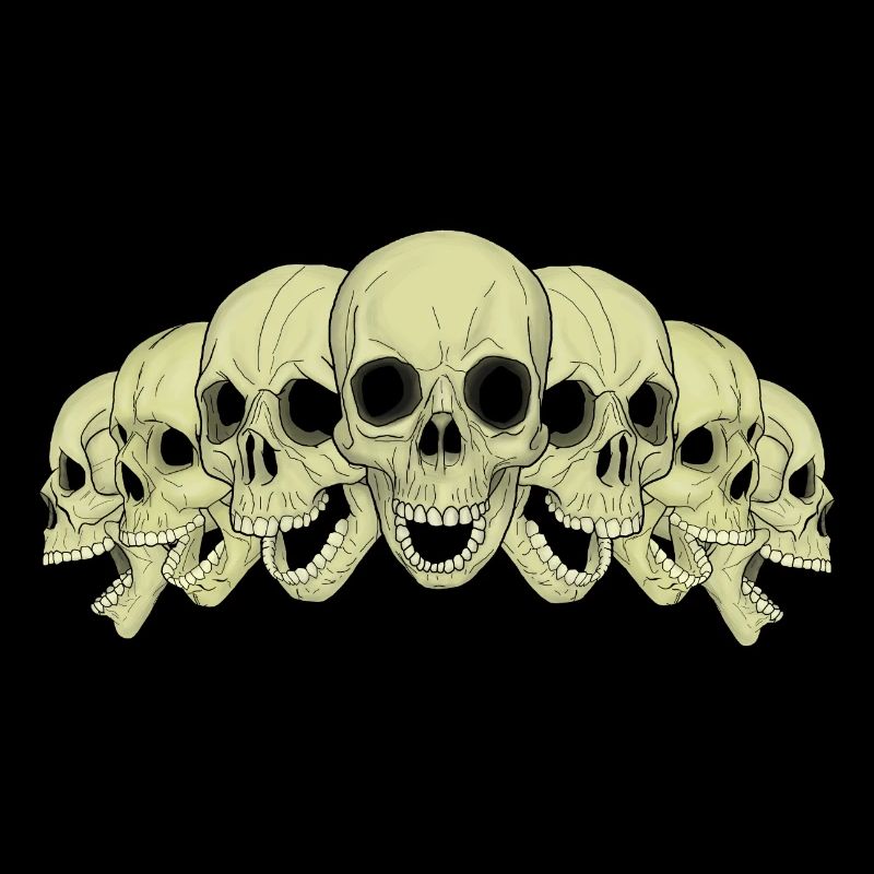 7 skulls